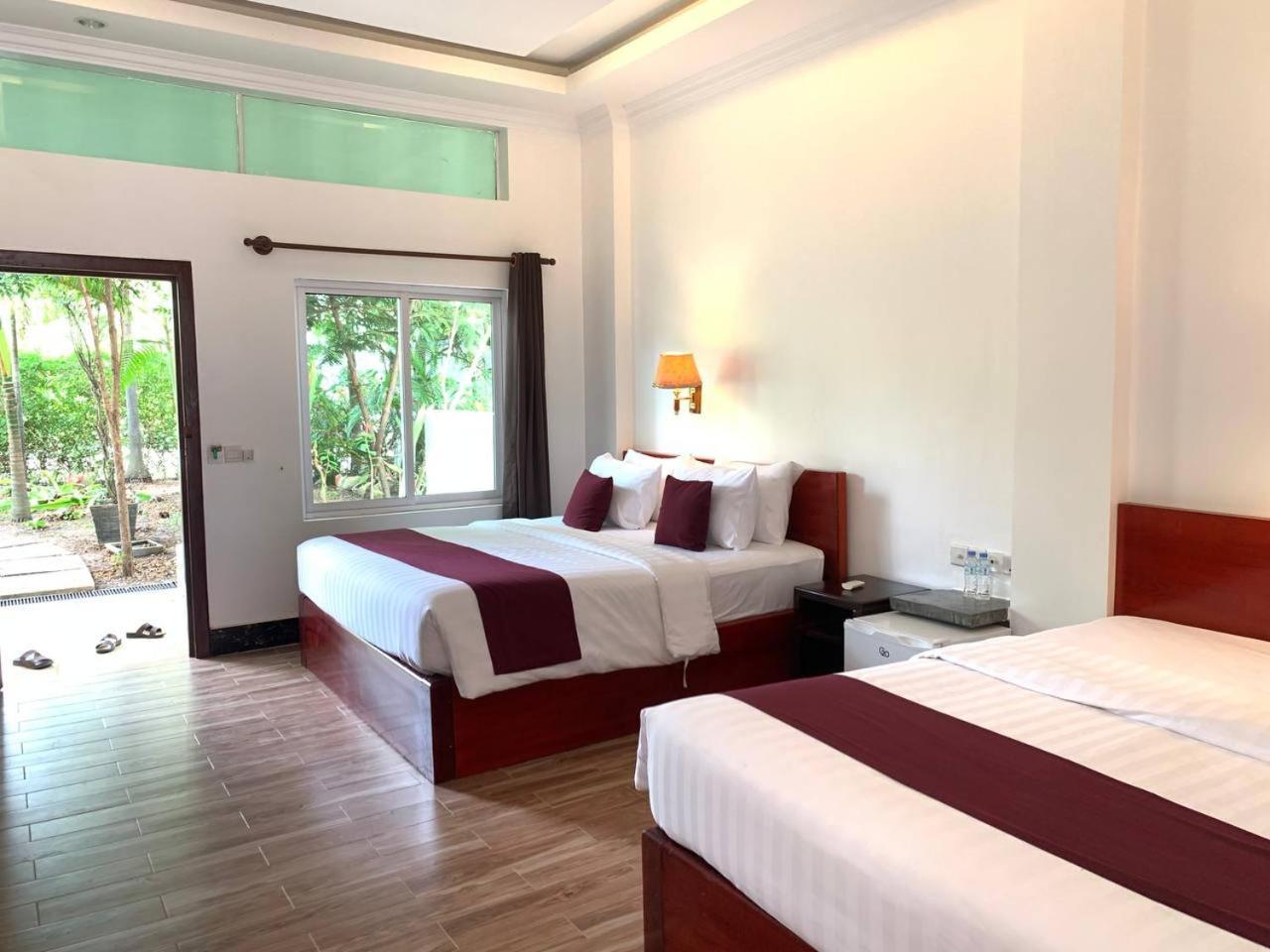Lucky Garden Boutique Hotell Siem Reap Exteriör bild