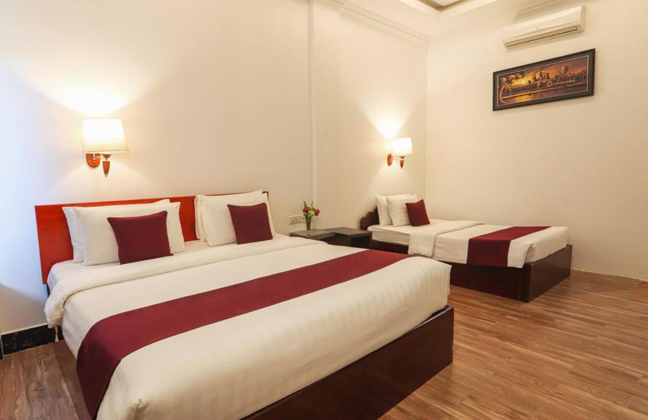 Lucky Garden Boutique Hotell Siem Reap Exteriör bild